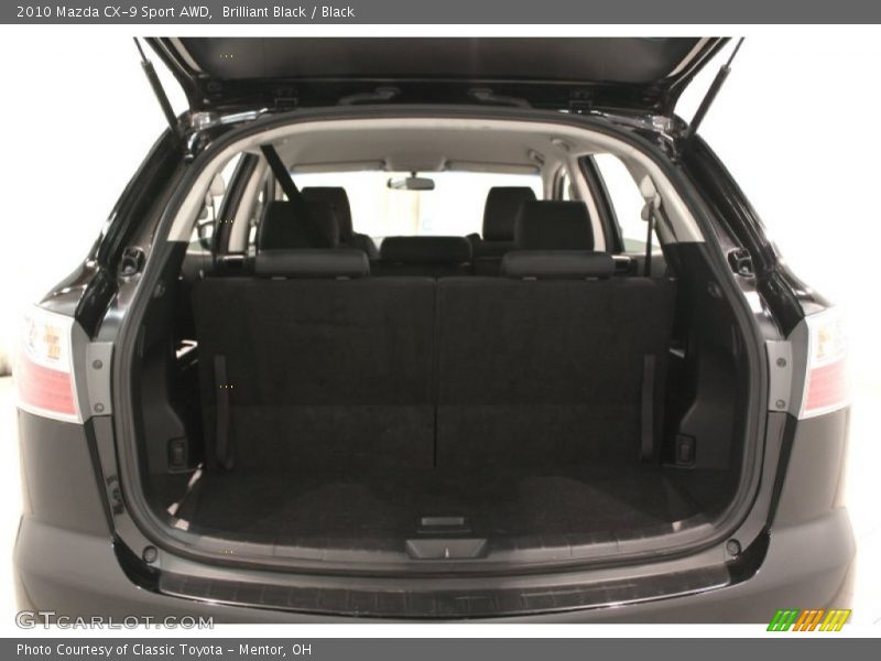 Brilliant Black / Black 2010 Mazda CX-9 Sport AWD