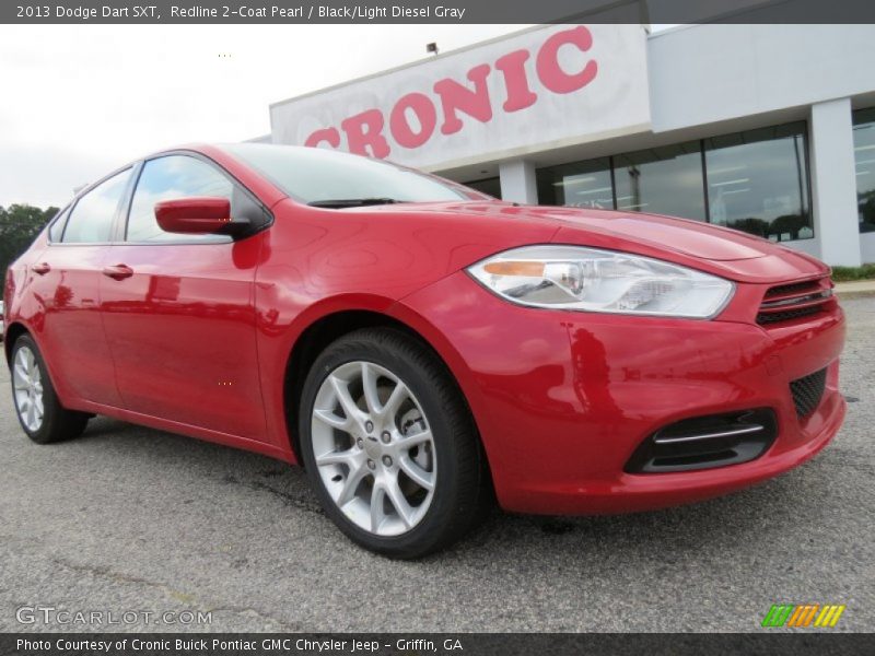 Redline 2-Coat Pearl / Black/Light Diesel Gray 2013 Dodge Dart SXT