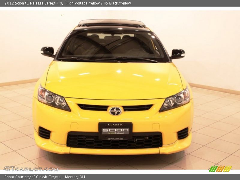 High Voltage Yellow / RS Black/Yellow 2012 Scion tC Release Series 7.0