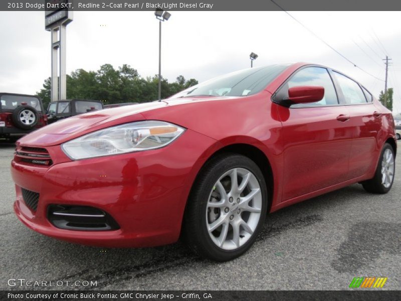 Redline 2-Coat Pearl / Black/Light Diesel Gray 2013 Dodge Dart SXT