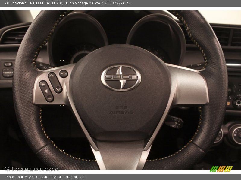  2012 tC Release Series 7.0 Steering Wheel