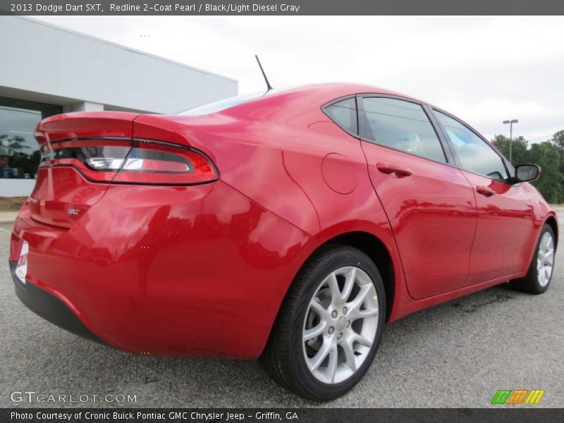 Redline 2-Coat Pearl / Black/Light Diesel Gray 2013 Dodge Dart SXT