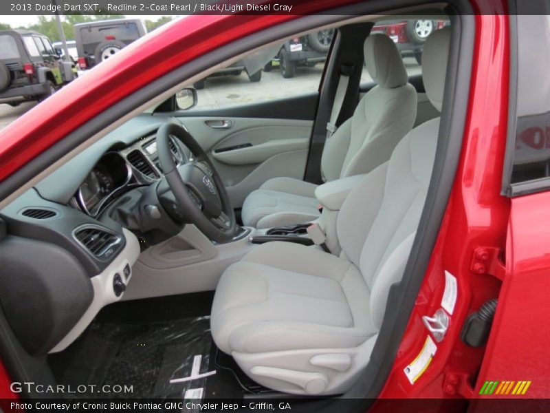 Redline 2-Coat Pearl / Black/Light Diesel Gray 2013 Dodge Dart SXT