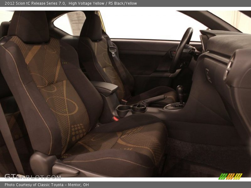 Front Seat of 2012 tC Release Series 7.0