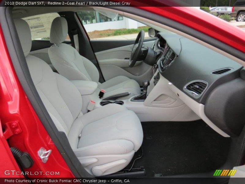 Redline 2-Coat Pearl / Black/Light Diesel Gray 2013 Dodge Dart SXT