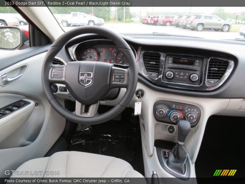 Redline 2-Coat Pearl / Black/Light Diesel Gray 2013 Dodge Dart SXT