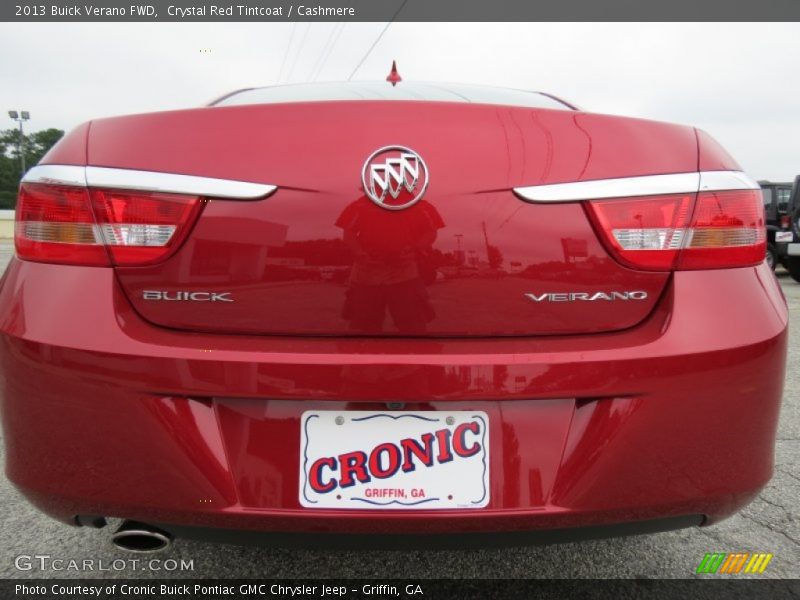 Crystal Red Tintcoat / Cashmere 2013 Buick Verano FWD