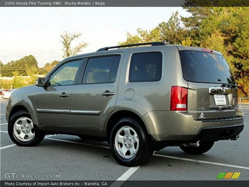 Mocha Metallic / Beige 2009 Honda Pilot Touring 4WD