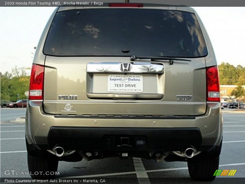 Mocha Metallic / Beige 2009 Honda Pilot Touring 4WD
