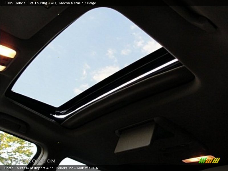 Mocha Metallic / Beige 2009 Honda Pilot Touring 4WD