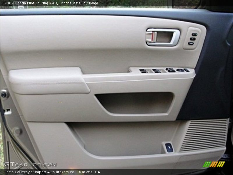 Mocha Metallic / Beige 2009 Honda Pilot Touring 4WD