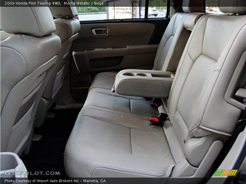 Mocha Metallic / Beige 2009 Honda Pilot Touring 4WD