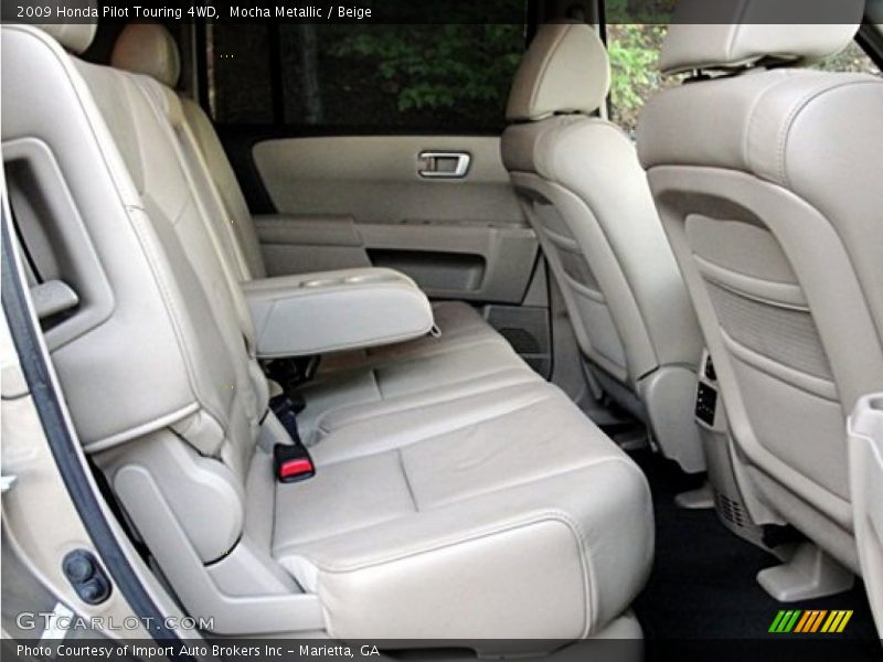 Mocha Metallic / Beige 2009 Honda Pilot Touring 4WD