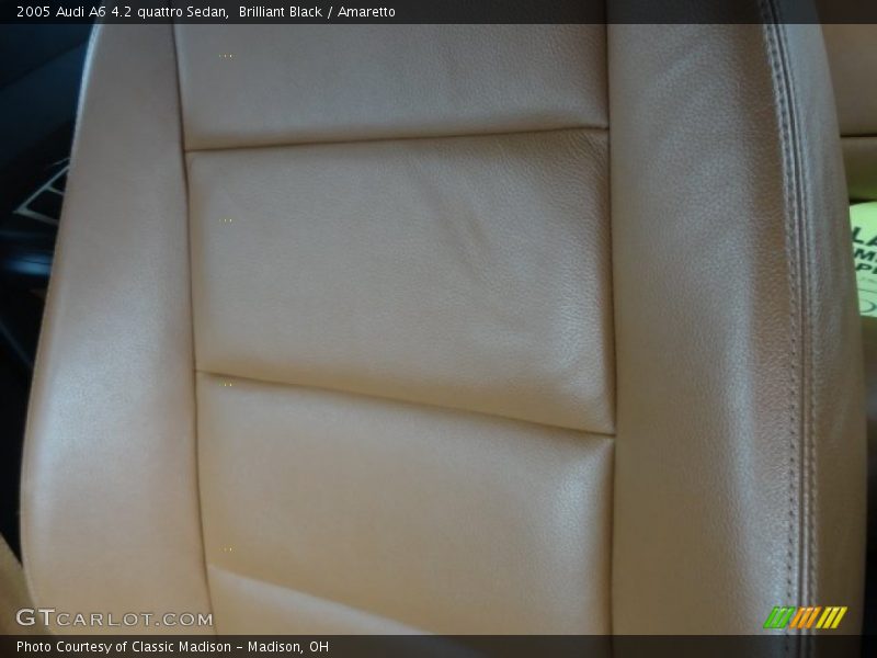 Brilliant Black / Amaretto 2005 Audi A6 4.2 quattro Sedan