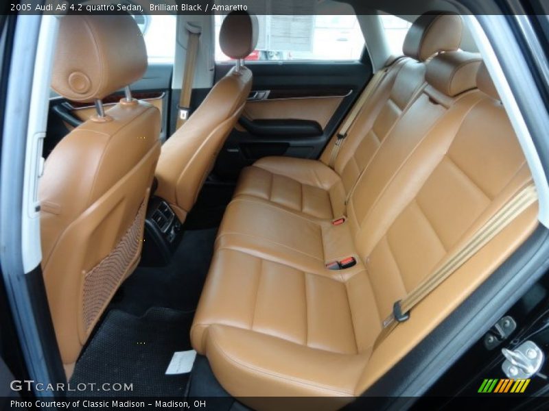 Brilliant Black / Amaretto 2005 Audi A6 4.2 quattro Sedan