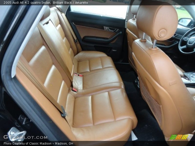 Brilliant Black / Amaretto 2005 Audi A6 4.2 quattro Sedan