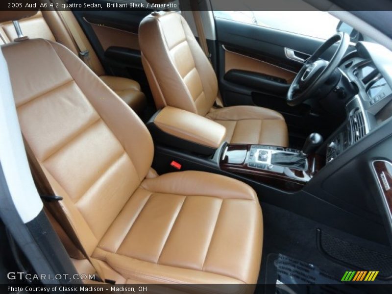 Brilliant Black / Amaretto 2005 Audi A6 4.2 quattro Sedan
