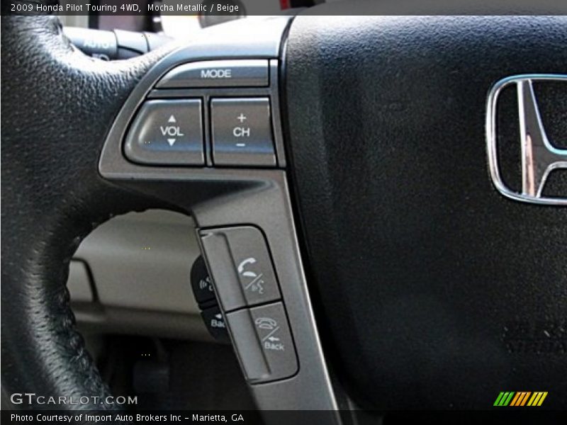Mocha Metallic / Beige 2009 Honda Pilot Touring 4WD