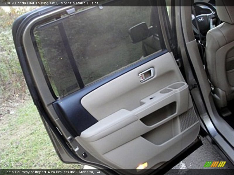 Mocha Metallic / Beige 2009 Honda Pilot Touring 4WD