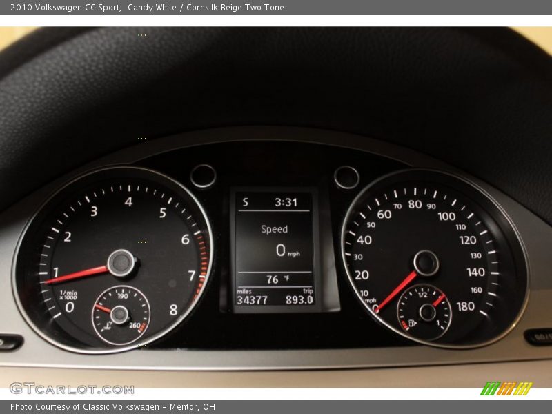  2010 CC Sport Sport Gauges