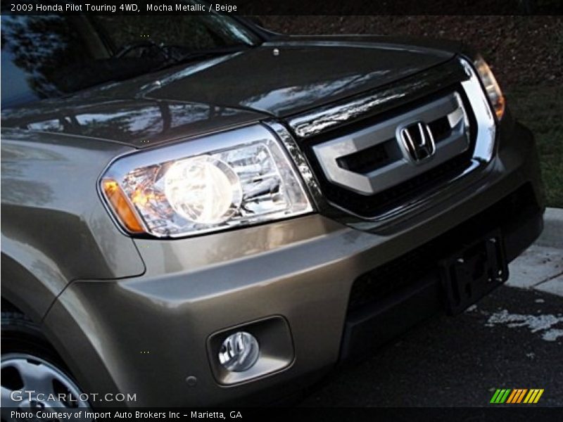 Mocha Metallic / Beige 2009 Honda Pilot Touring 4WD