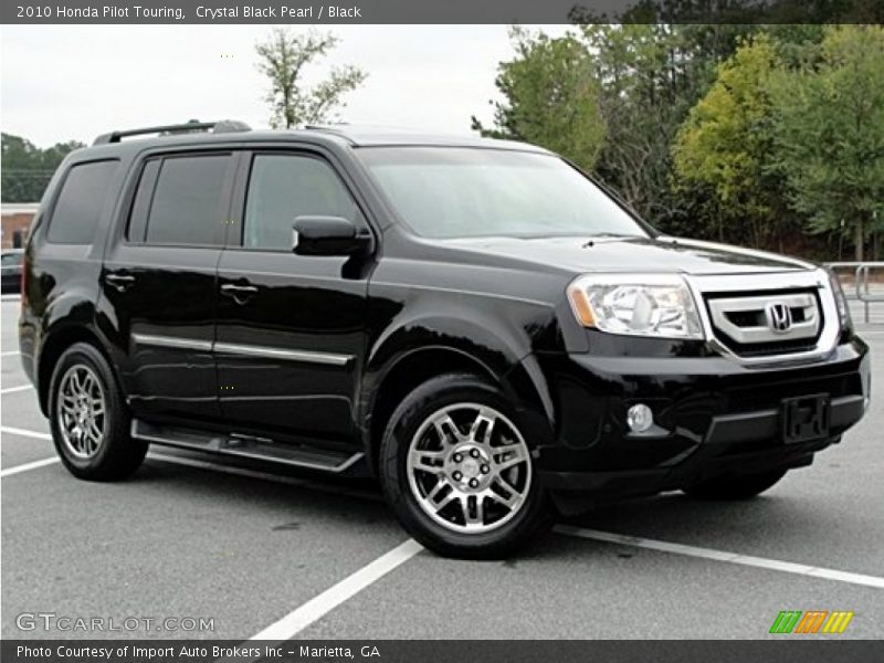 Crystal Black Pearl / Black 2010 Honda Pilot Touring