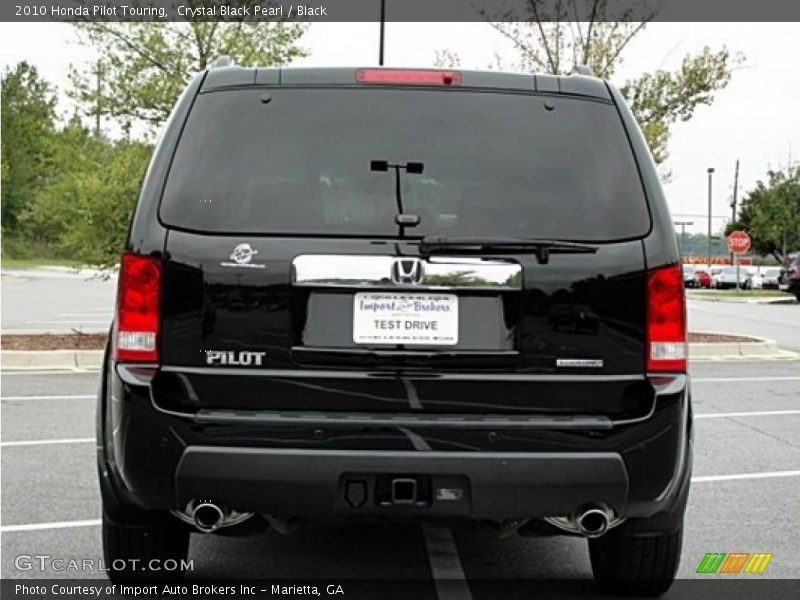 Crystal Black Pearl / Black 2010 Honda Pilot Touring