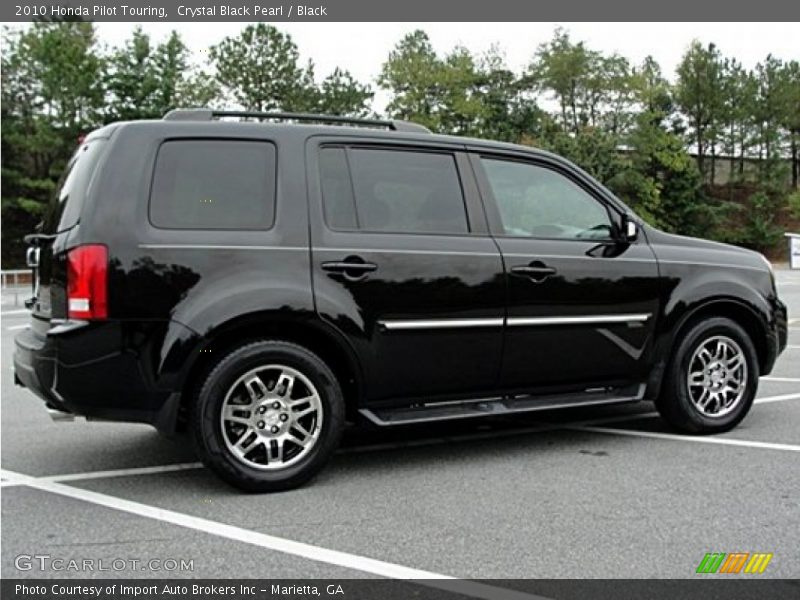Crystal Black Pearl / Black 2010 Honda Pilot Touring