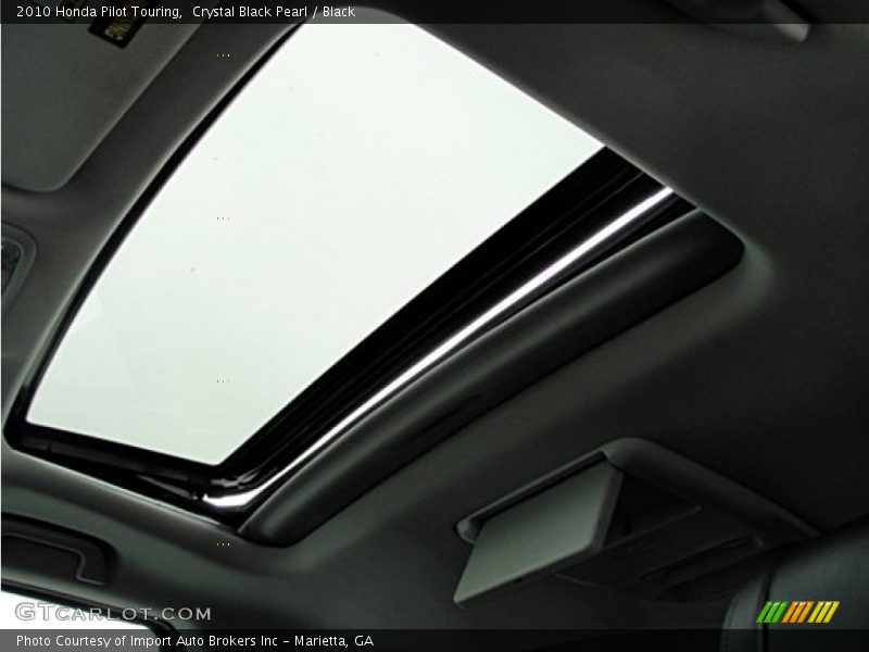 Crystal Black Pearl / Black 2010 Honda Pilot Touring