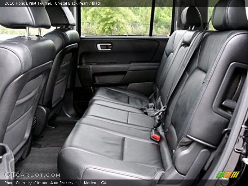 Rear Seat of 2010 Pilot Touring