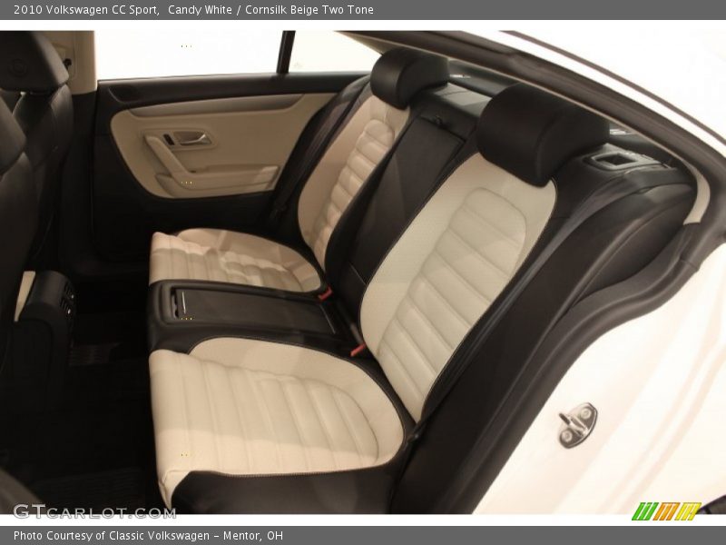  2010 CC Sport Cornsilk Beige Two Tone Interior