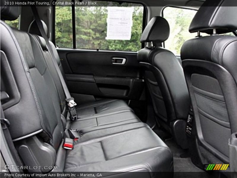 Crystal Black Pearl / Black 2010 Honda Pilot Touring