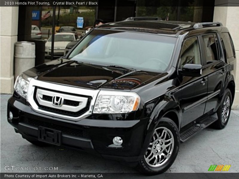 Crystal Black Pearl / Black 2010 Honda Pilot Touring