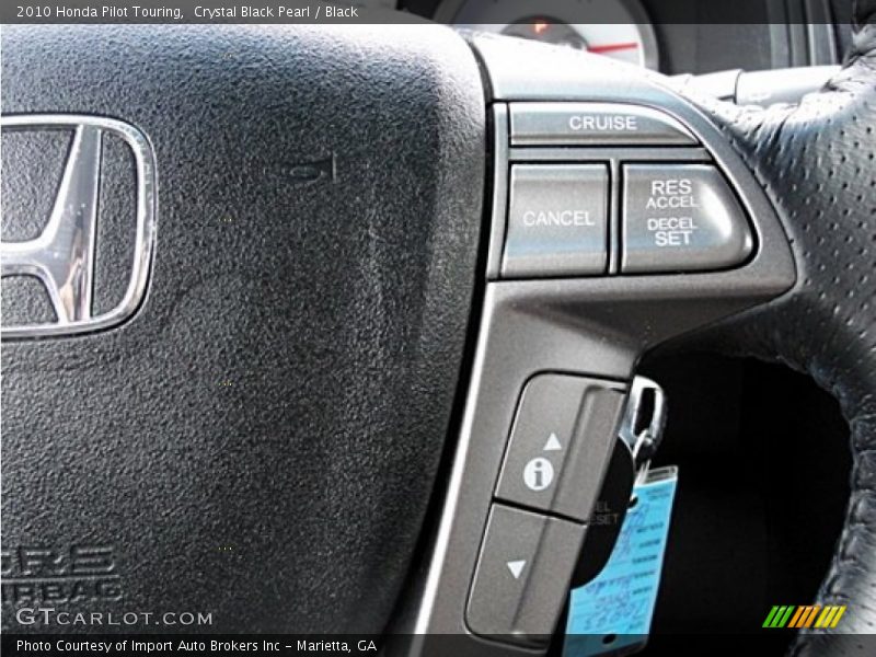 Controls of 2010 Pilot Touring