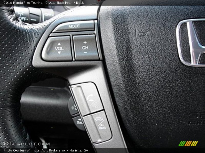 Crystal Black Pearl / Black 2010 Honda Pilot Touring