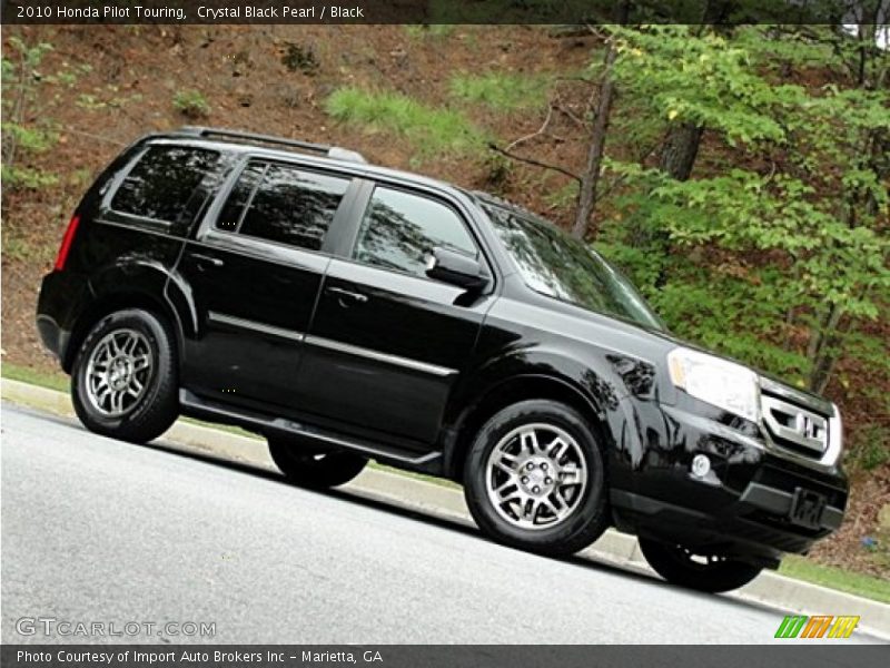 Crystal Black Pearl / Black 2010 Honda Pilot Touring