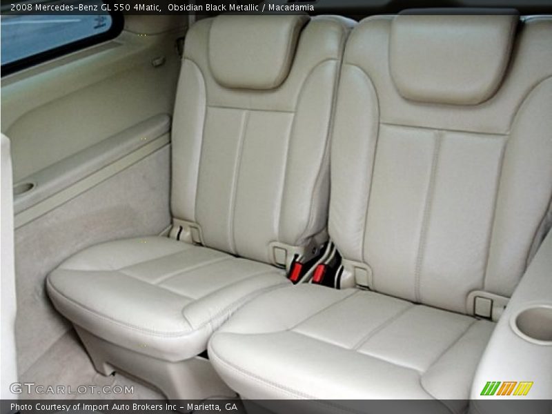 Obsidian Black Metallic / Macadamia 2008 Mercedes-Benz GL 550 4Matic