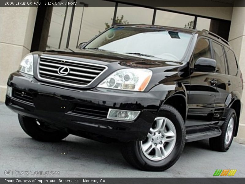 Black Onyx / Ivory 2006 Lexus GX 470