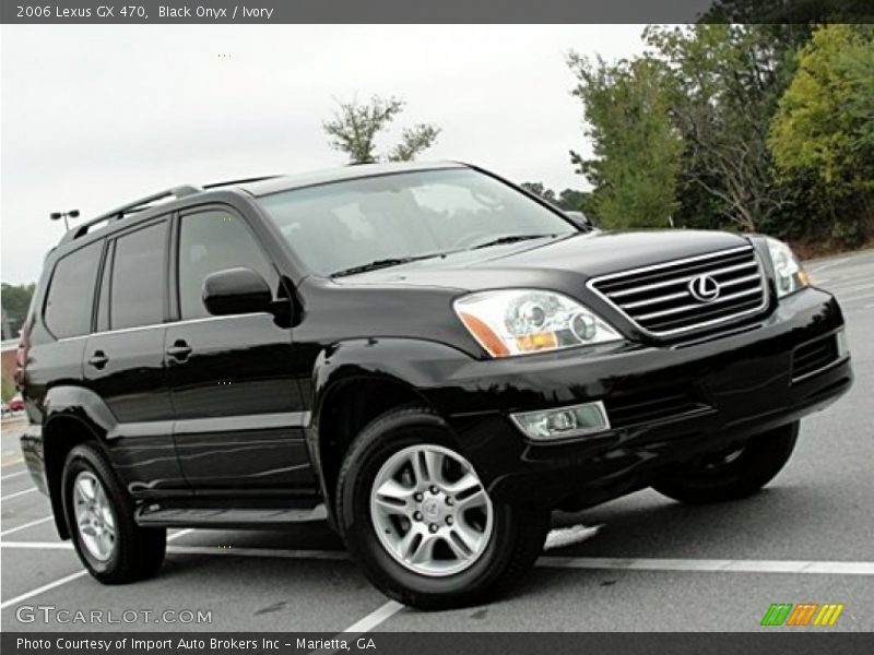Black Onyx / Ivory 2006 Lexus GX 470