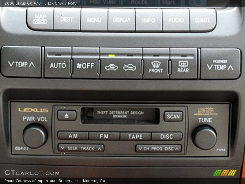 Black Onyx / Ivory 2006 Lexus GX 470