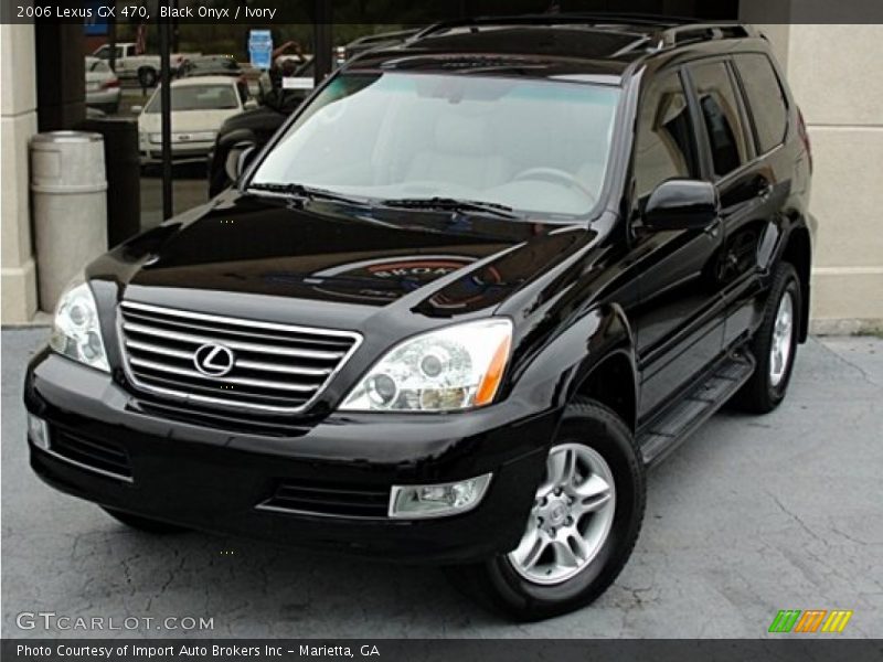 Black Onyx / Ivory 2006 Lexus GX 470