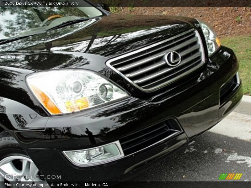 Black Onyx / Ivory 2006 Lexus GX 470