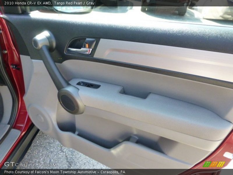 Tango Red Pearl / Gray 2010 Honda CR-V EX AWD