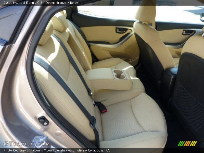 Desert Bronze / Beige 2011 Hyundai Elantra GLS