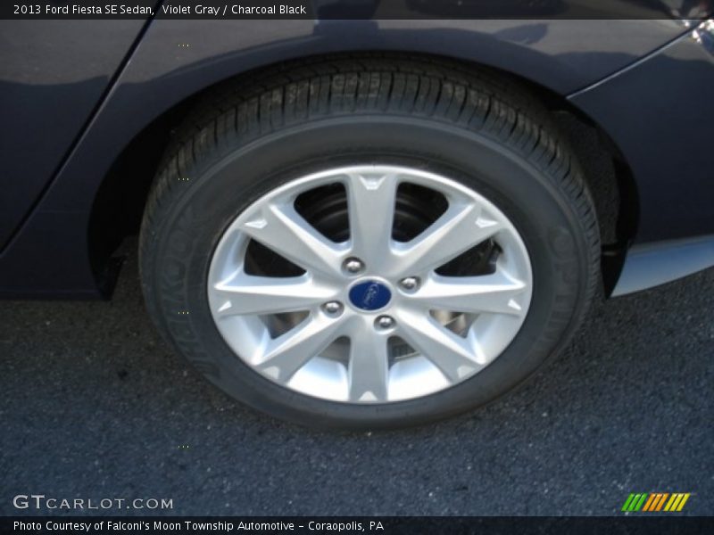 Violet Gray / Charcoal Black 2013 Ford Fiesta SE Sedan