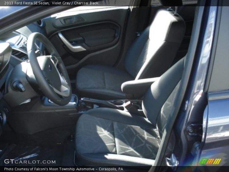 Violet Gray / Charcoal Black 2013 Ford Fiesta SE Sedan