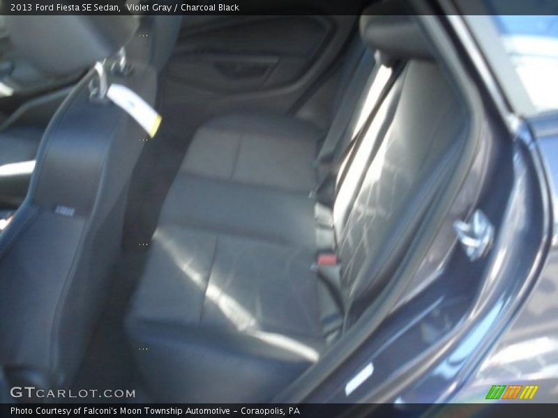 Violet Gray / Charcoal Black 2013 Ford Fiesta SE Sedan
