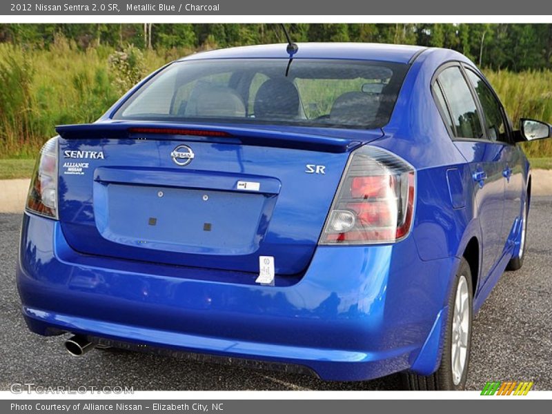 Metallic Blue / Charcoal 2012 Nissan Sentra 2.0 SR