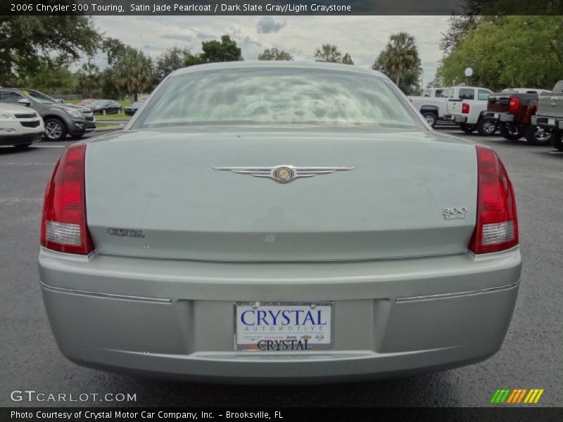 Satin Jade Pearlcoat / Dark Slate Gray/Light Graystone 2006 Chrysler 300 Touring
