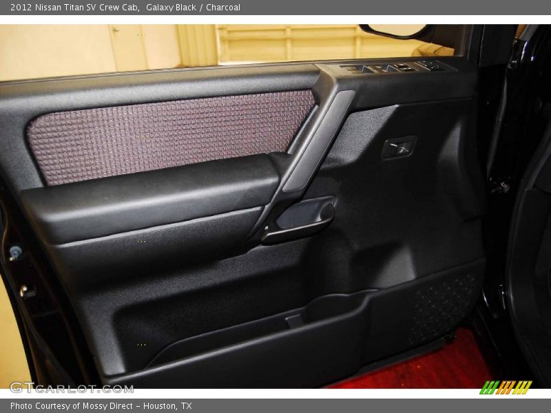 Galaxy Black / Charcoal 2012 Nissan Titan SV Crew Cab